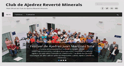 Desktop Screenshot of ajedrezreverte.com
